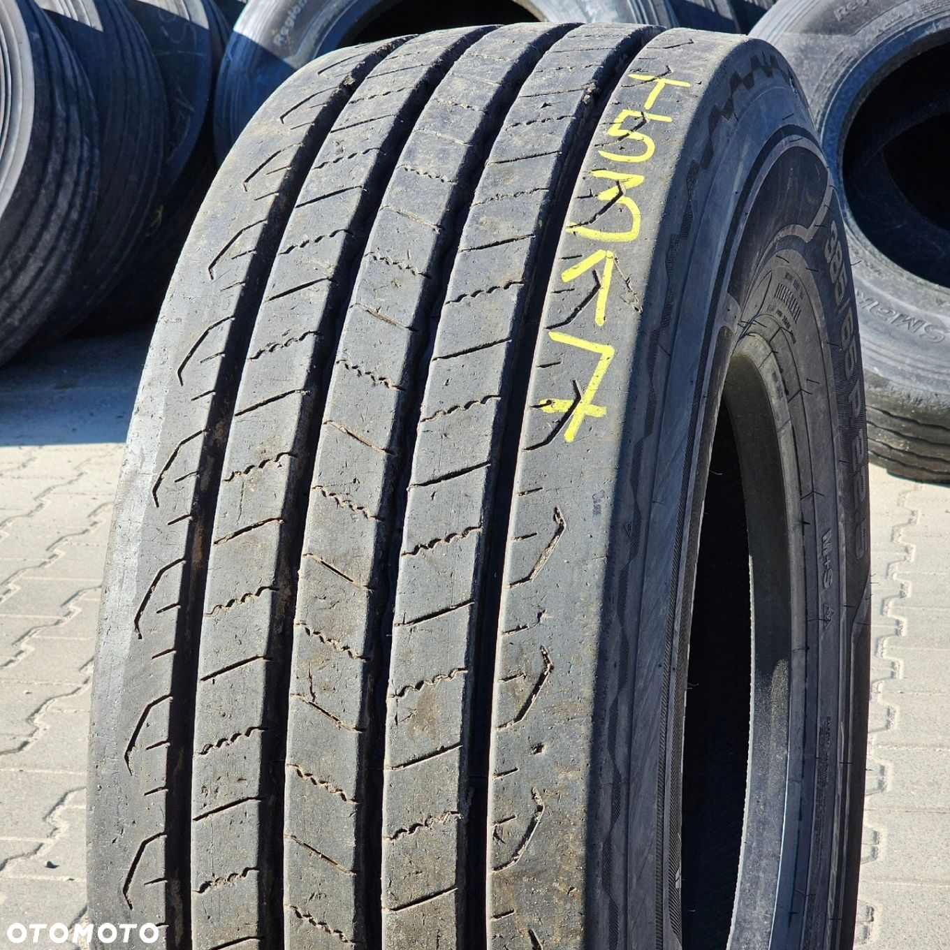 385/65R22,5 UNIROYAL TH 50 HL 14mm 2023rok OPONA UŻYWANA NACZEPA T5317 - 2