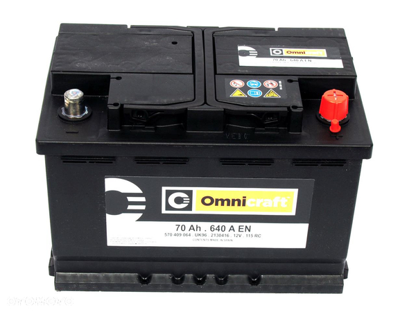 Akumulator Omnicraft 70Ah 640A 2130416