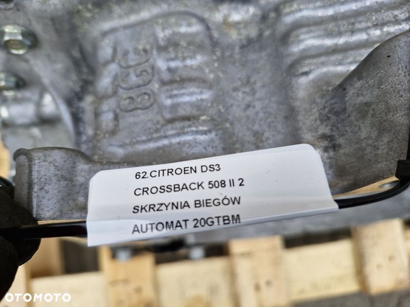 CITROEN DS3 CROSSBACK 508 II 2 SKRZYNIA BIEGÓW AUTOMAT 20GTBM AWF8G30 - 7