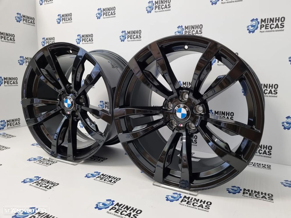 Jantes BMW X6M em 20 Preto Brilho (5x120) - 3