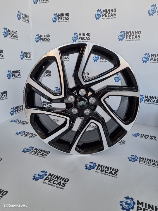 Jantes Range Rover Sport em 20 Black Polish - 8