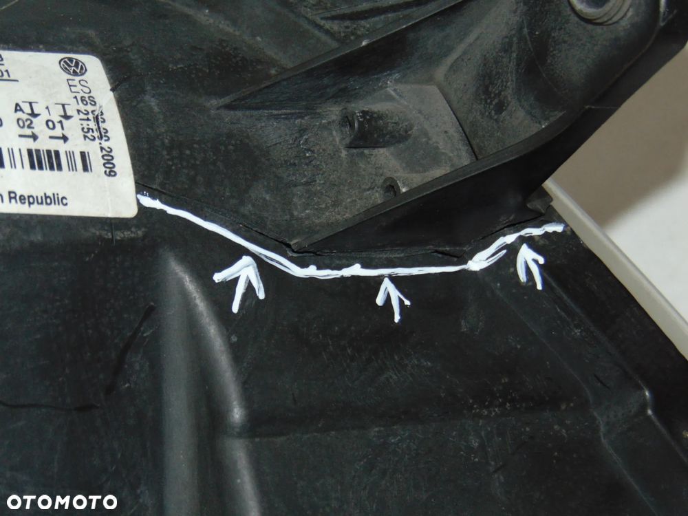 EUROPA lampa przednia przód lewa 5N1941031AB VW Volkswagen Tiguan I 07-11r - 12