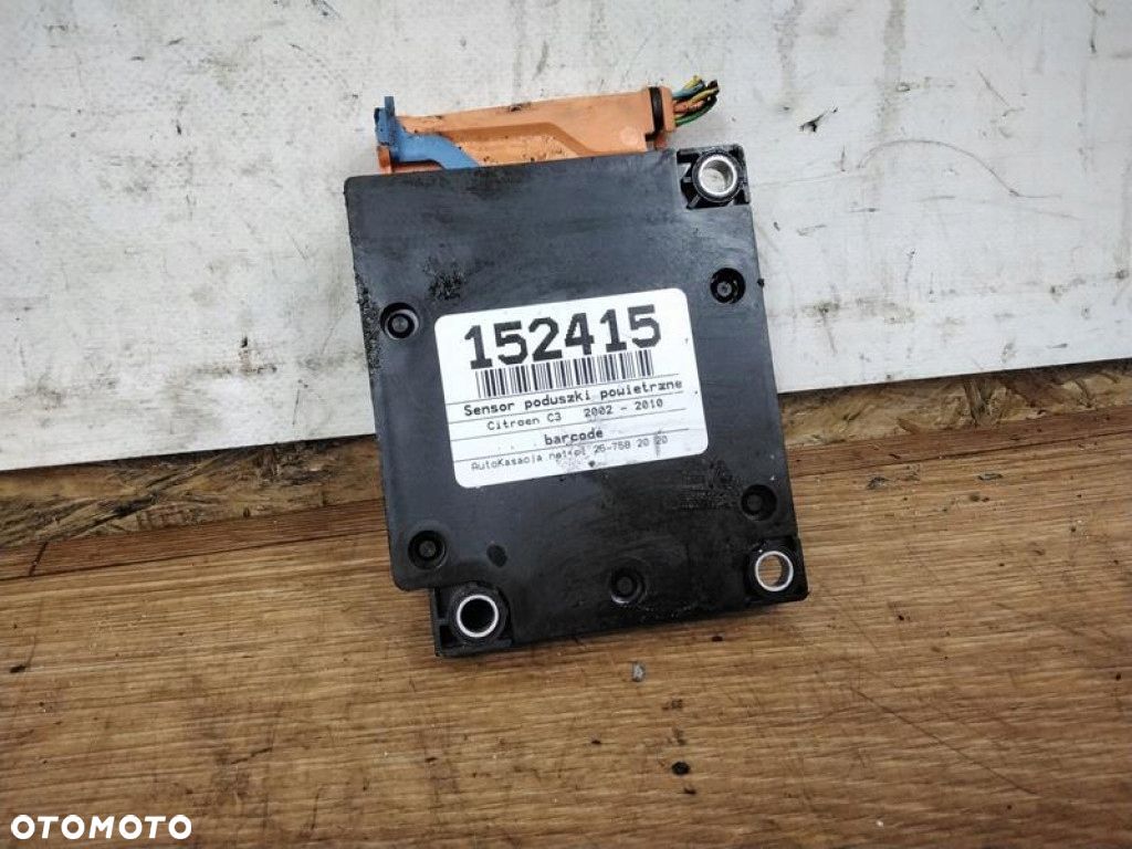 CITROEN C3 SENSOR PODUSZKI POWIETRZNEJ 9651927380 - 1
