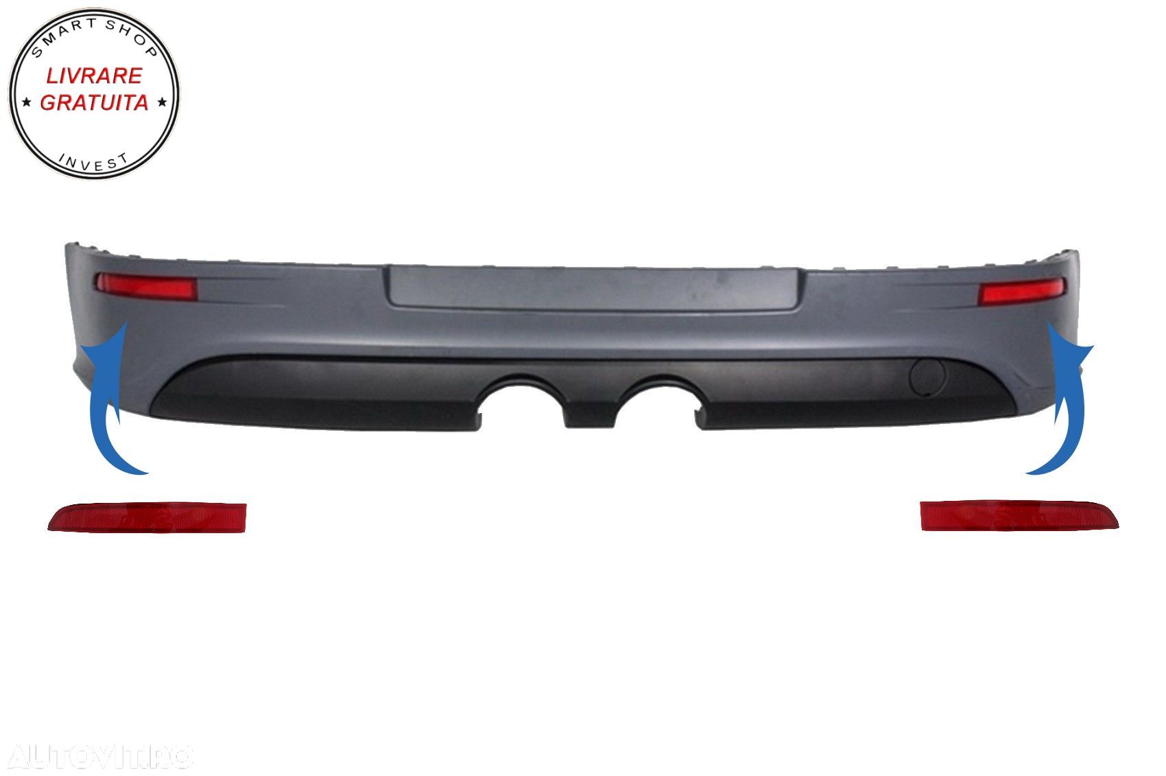 Reflectorizanti Bara Spate VW Golf 5 V (2003-2007) R32 Look- livrare gratuita - 1