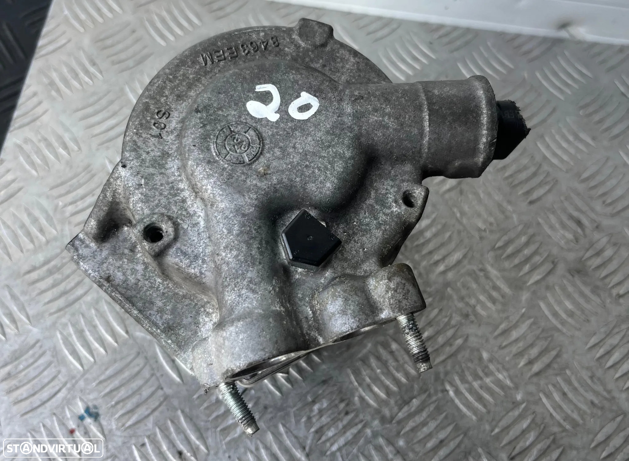 Compressor Ar Condicionado Peugeot/ Citroen 1.5 BlueHDi Ref: 984384018000/9843855980-000/YH01 - 5