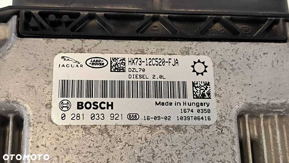 moduł komputer sterownik silnika HX73-12C520-5JA Jaguar XF X260 2017 Sedan Diesel 132kW 1999cm³ - 2