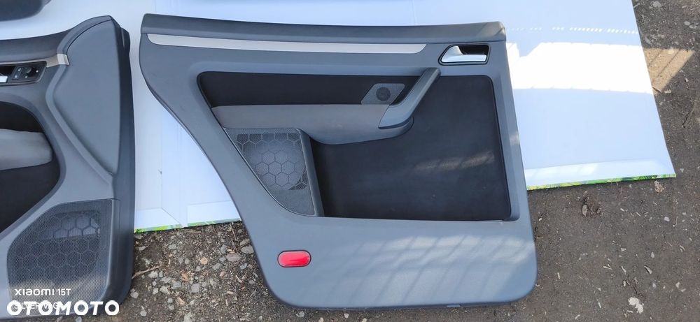 Boczki drzwi VW Touran LIFT boczek tapicerka drzwi lewy przód prawy przód lewy tył prawy tył wszystkie części - 6