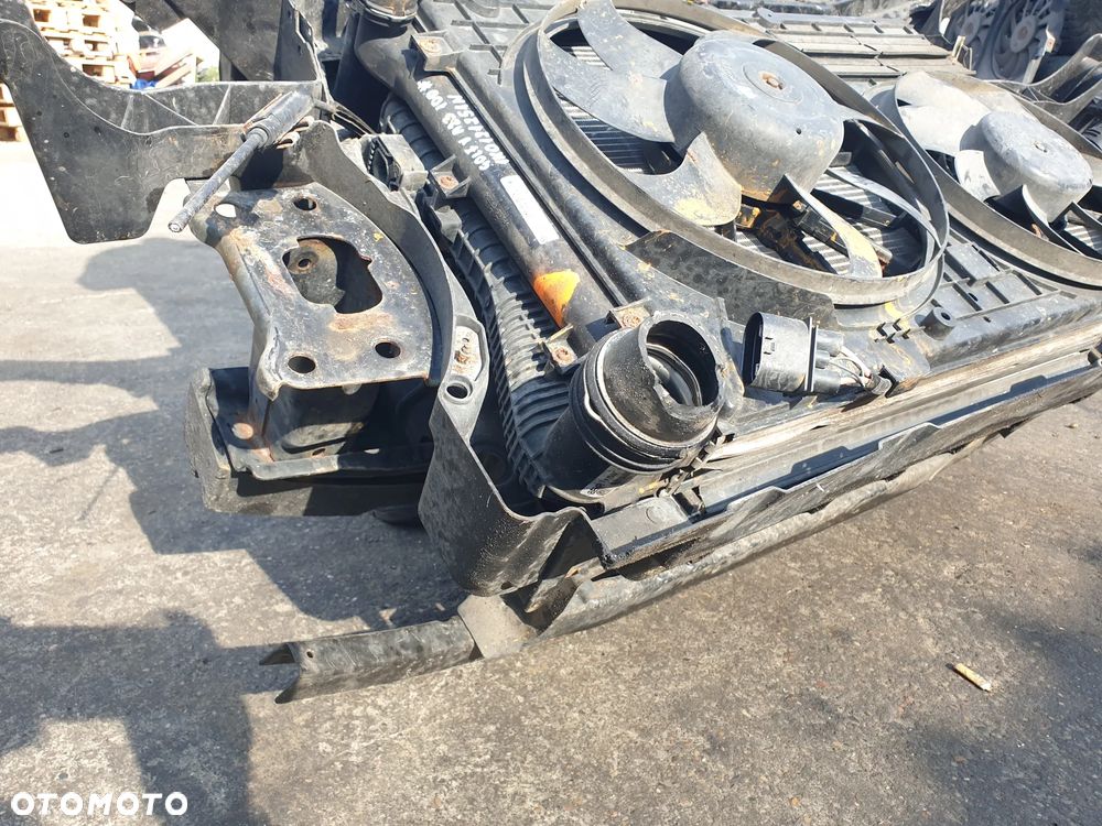 PAS PRZEDNI WZMOCNIENIE CZOŁOWE KOMPLET CHŁODNIC VW PASSAT B6 2.0 TDI - 6