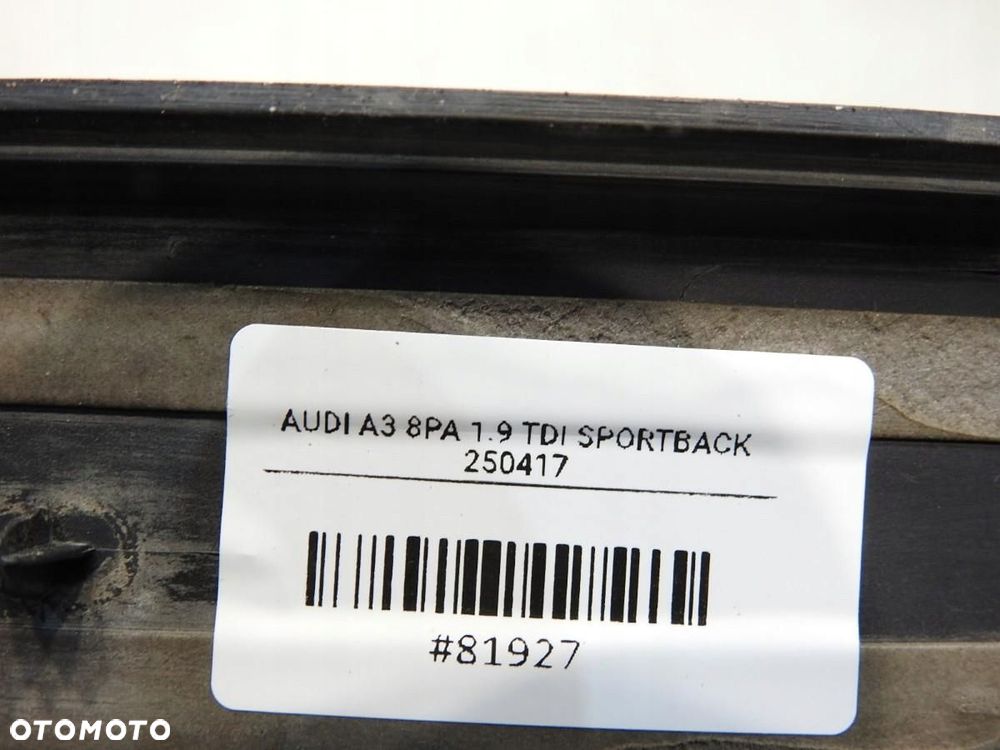 LISTWA PROGOWA NAKŁADKA LEWY TYŁ AUDI A3 8PA SPORTBACK 8P4853557H - 4