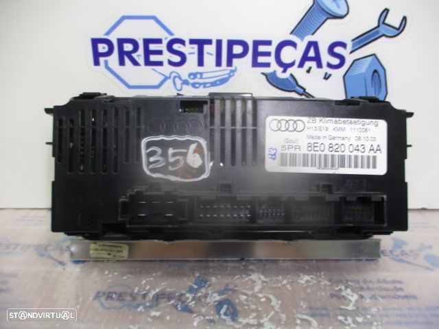 Comando Sofagem 8E0820043AA AUDI A4  8E FASE 1 2005 1.9TDI 130CV 4P PRETO AUDI A4  8E FASE 1 2003 1.9TDI 130CV 4P PRETO ORIGINAL - 3