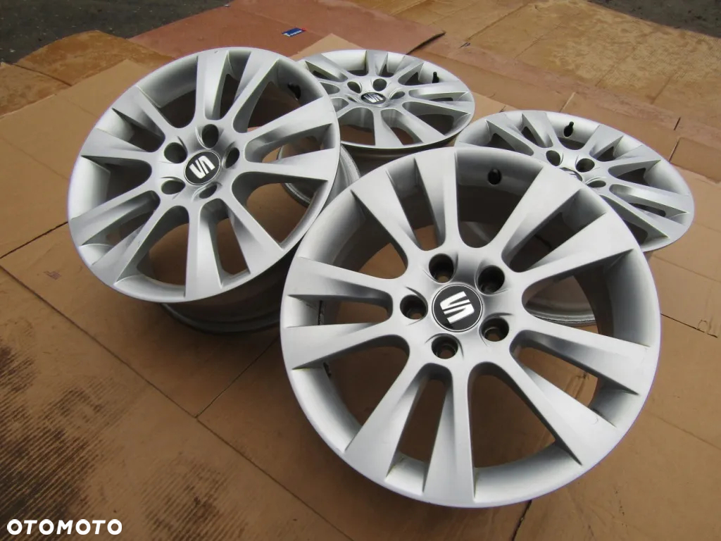 4x Felgi 17 Seat Leon Tarraco Ateca Toledo Skoda Octavia III IV 5x112 ET39 - 12