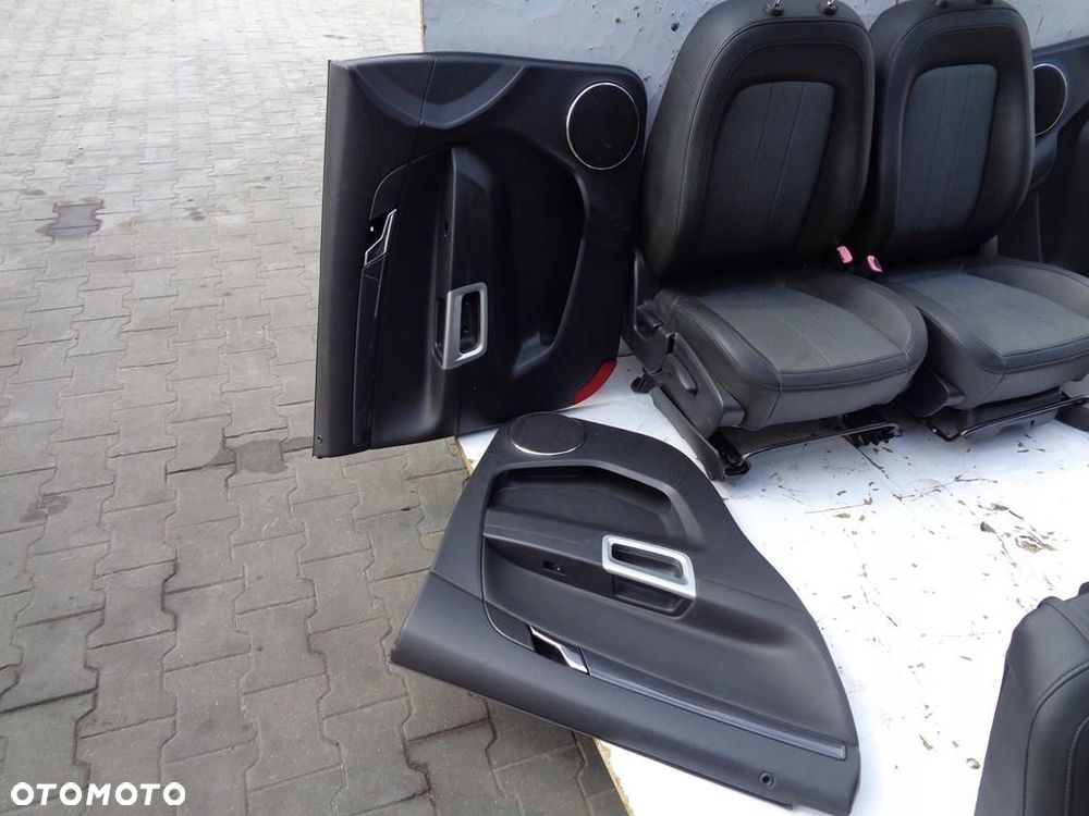 FOTELE SIEDZENIA PÓŁSKÓRA GRZANE OPEL ANTARA - 6