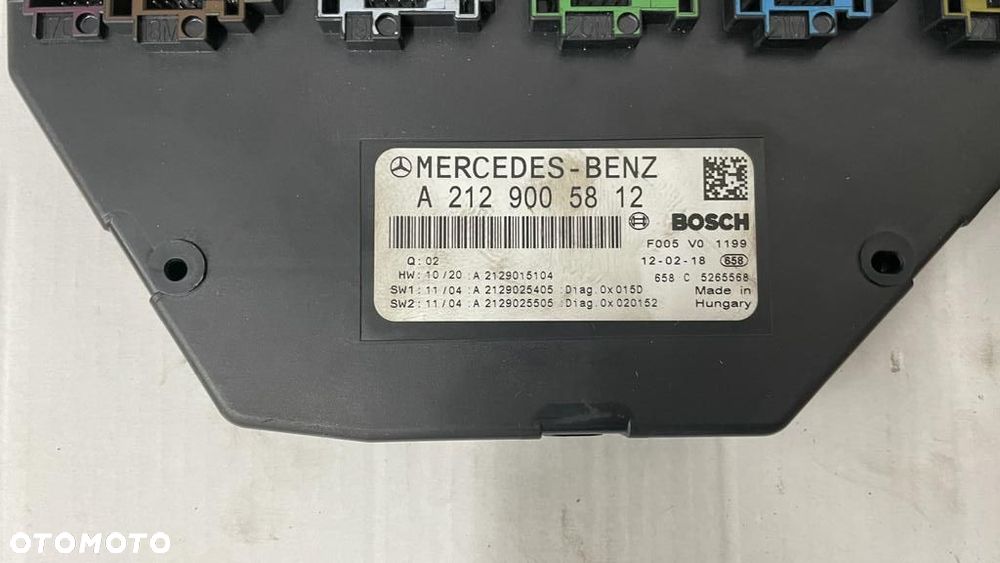 MERCEDES C W204 2.2 CDI ZESTAW DO ODPALENIA KOMPUTER A6519007500 A2129005812 - 3