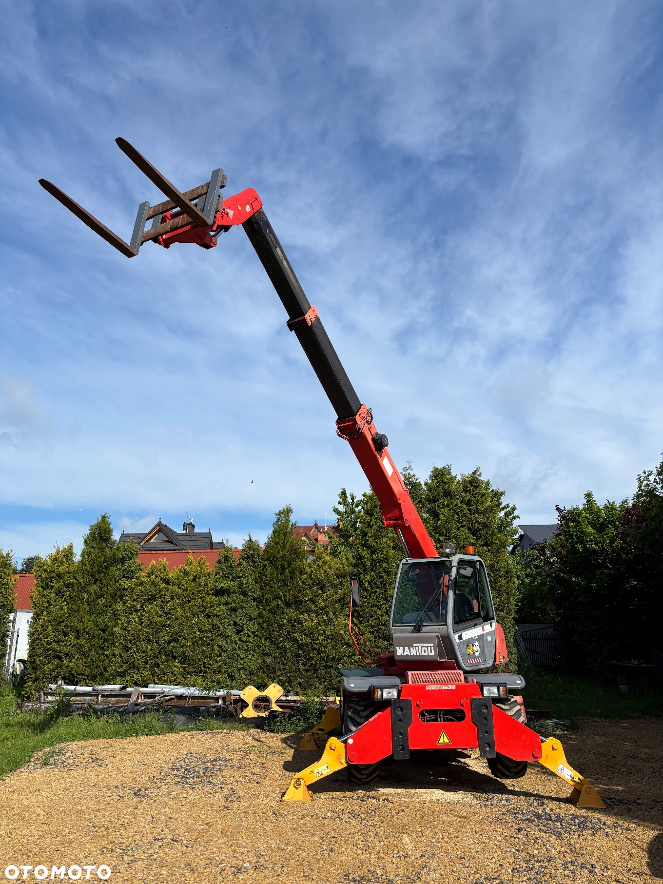 Manitou MRT1432 ROTO 4x4x4 widly silnik PERKINS Nowa pompa hydrauliczna, obrotowa, 4podpory - 4