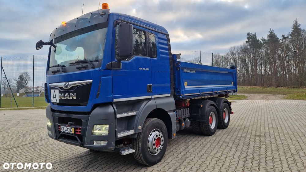 MAN TGS 26.460 Meiller kipper z Niemiec - 20