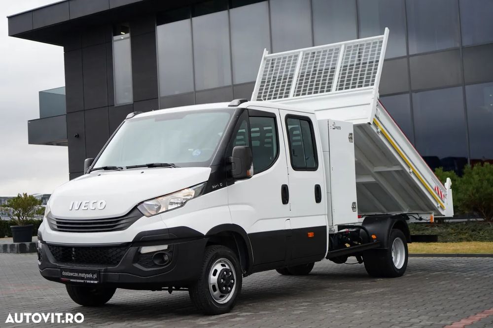 Iveco DAILY 35-140 / BASCULATOR / CU OPȚIUNI - 6 LOCURI / DOUĂ LOCURI / MANUAL / - 1