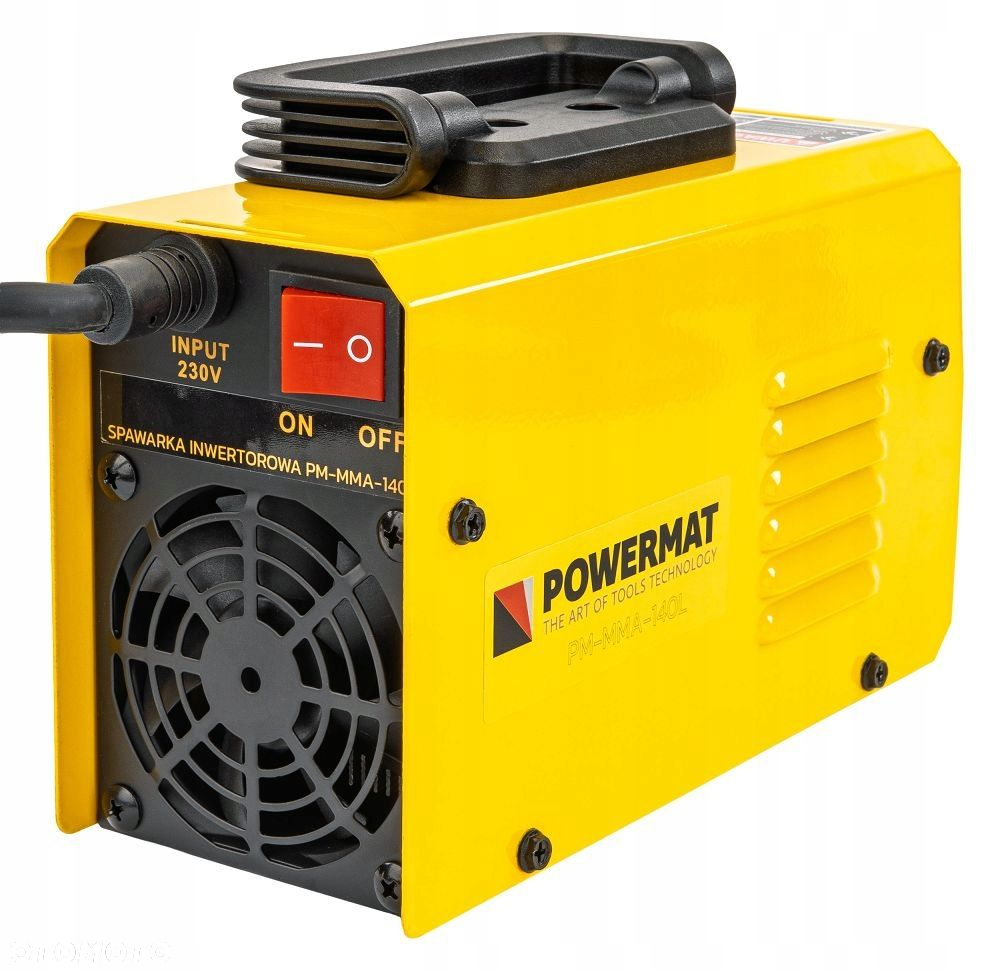 SPAWARKA INWERTOROWA IGBT MMA 5,8 kVA 20-140A  POWERMAT PM-MMA-140L - 6