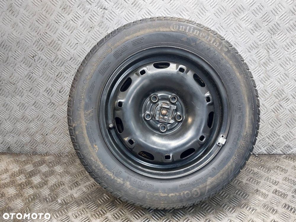 ORGANIZER WKŁAD BAGAŻNIKA + ZAPAS 5x100 5Jx14 165/70R14 SKODA 6Q0601027C - 5