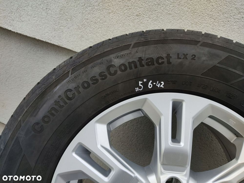 koła opony felgi aluminiowe 17 nissan navara iv d23 np300 6x114.3 et45 7j - 12