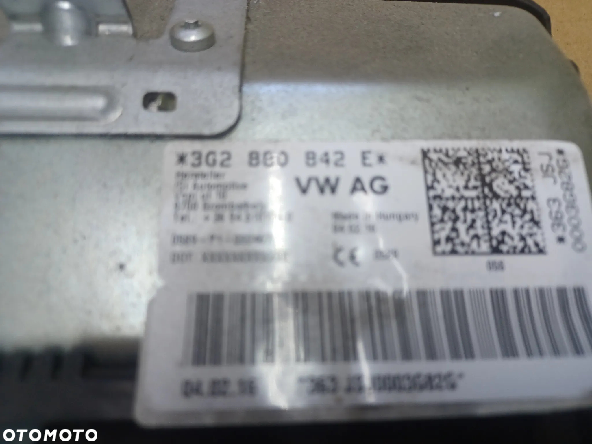 PODUSZKA KOLANOWA AIRBAG PASSAT B8 3G2880842E - 2
