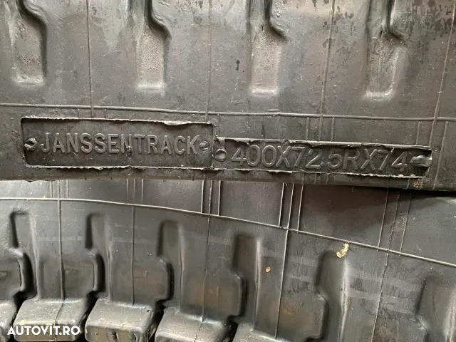Senile de cauciuc pentru Miniexcavatoare - 4