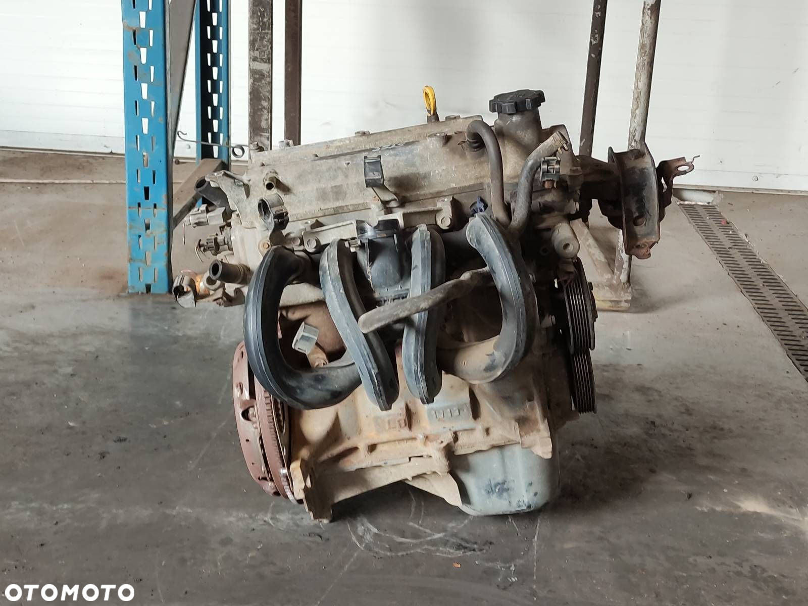 SILNIK BENZYNOWY TOYOTA YARIS I 1.0 16V 1SZ-FE - 4