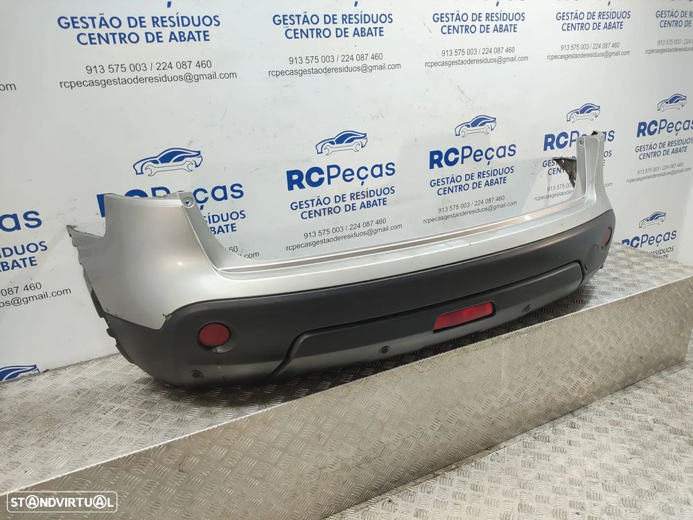 Parachoques trás traseiro original Nissan Qashqai J10 fase 1 de 2006 a 2010 com sensores de estacionamento - 6
