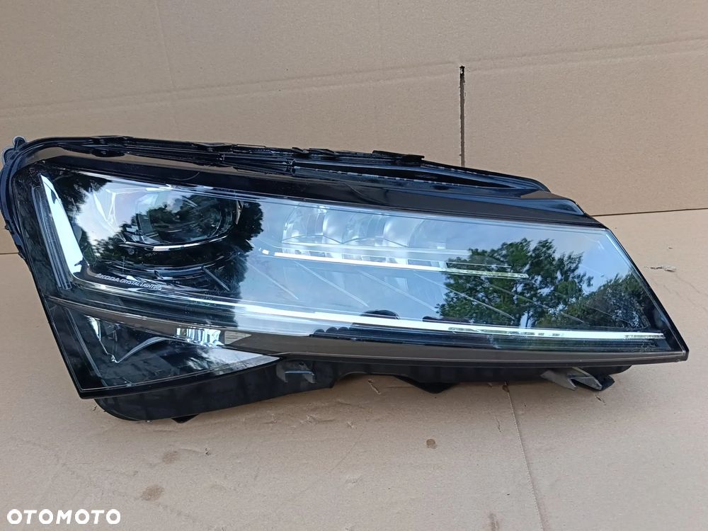 Full Led przedni prawy Skoda SuperB III 3 lift lampa 3V1941016D reflektor