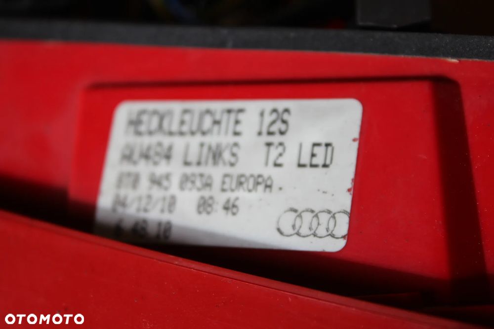 LAMPY TYLNE AUDI A5 S5 8T LED EU KOMPLET 2010 - 13