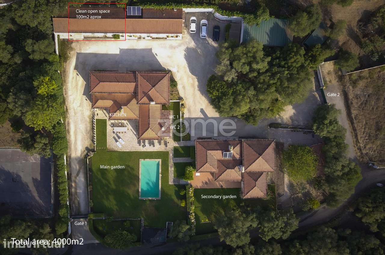 Quinta em Sintra com duas Moradias e Piscina - Grande imagem: 3/60