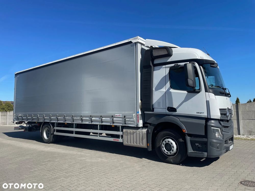 Mercedes-Benz ACTROS 1827, Firanka 9,5 m! - 3