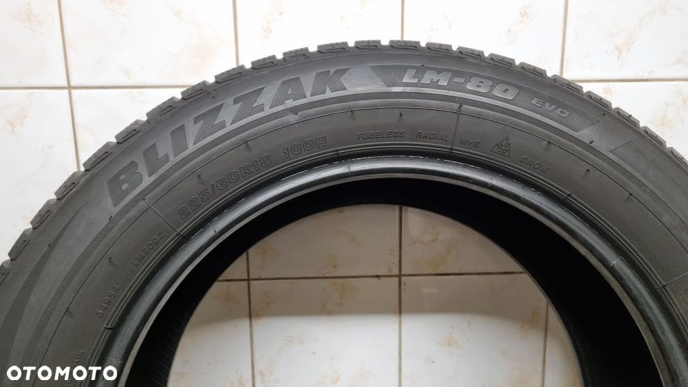 4 opony zimowe 225/60 R18 100H Bridgestone Blizzak LM-80 evo - 6