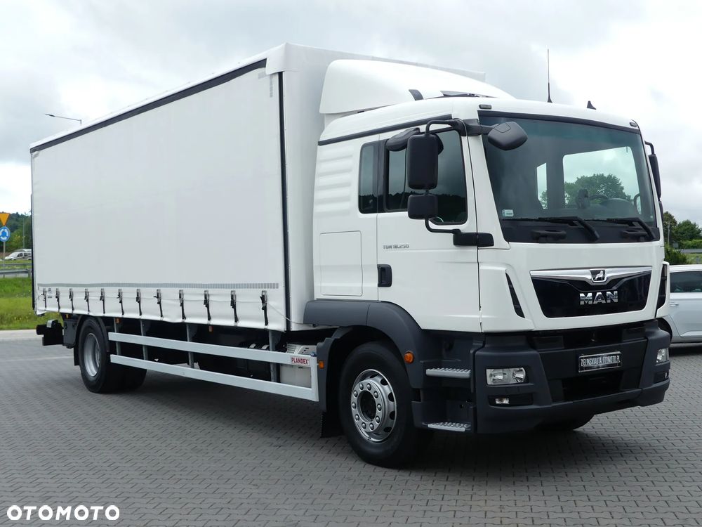 MAN TGM 18.250  / FIRANKA 7.30m + WINDA / PRZEBIEG 170 TYS KM ! / - 10