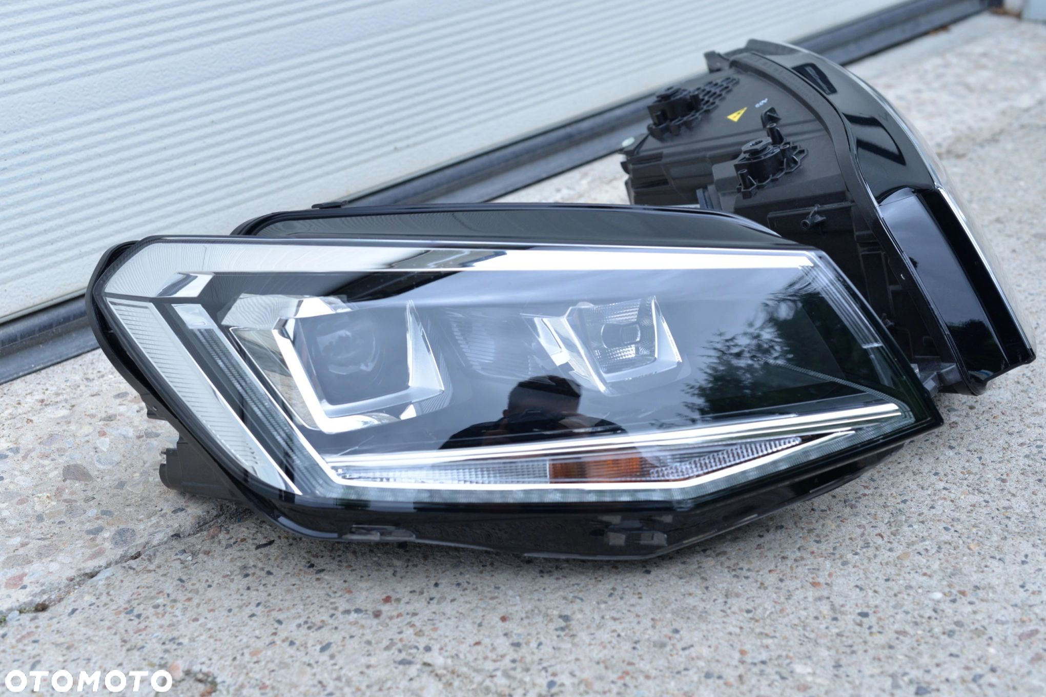 MASKA ZDERZAK GRILL BŁOTNIK LAMPA H7 XENON PAS BELKA VW CADDY 2015- 2K5 - 7