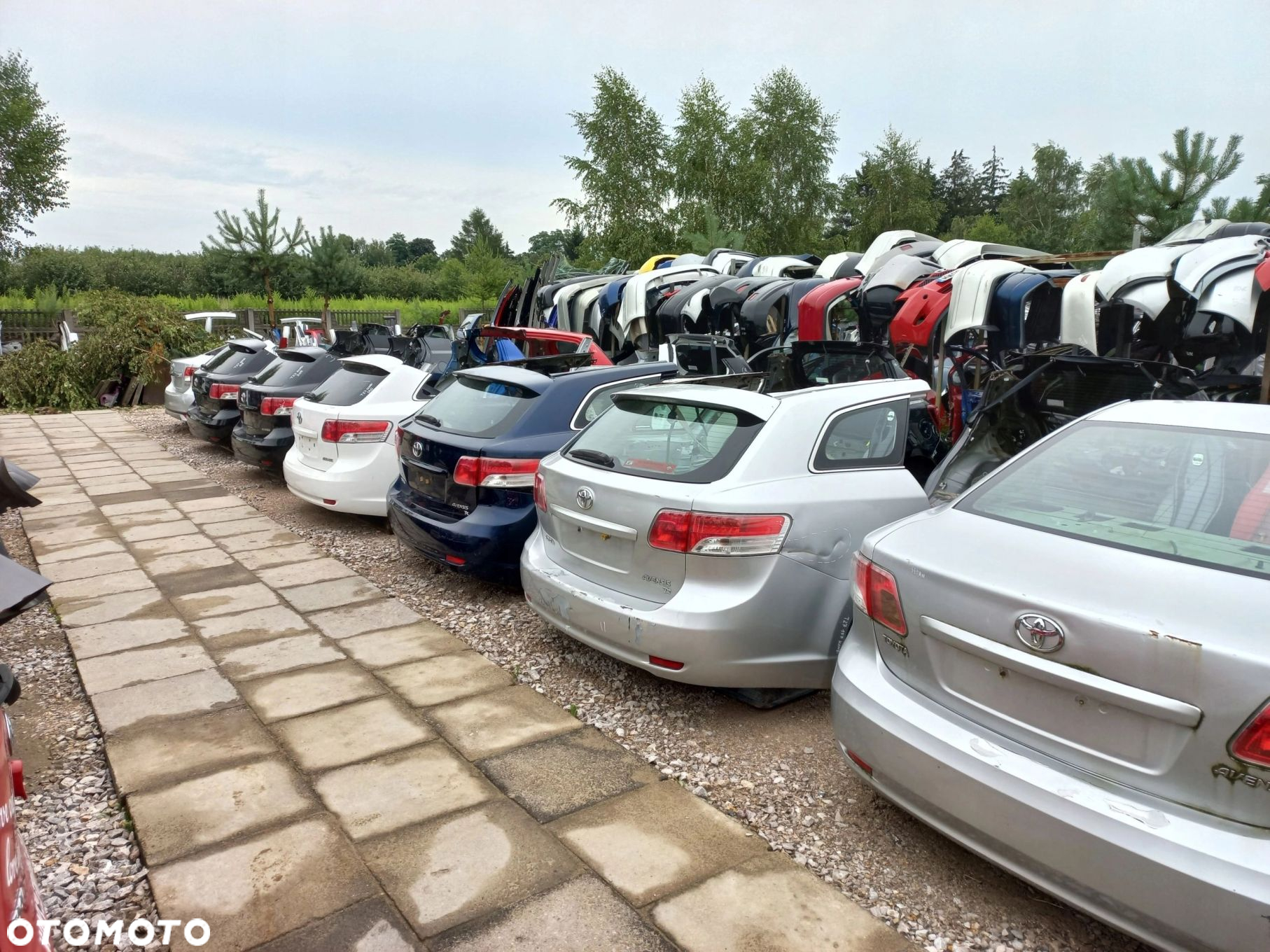 Toyota Rav4 II LIFT kompletny przód zderzak maska grill 2,0 vvti - 14