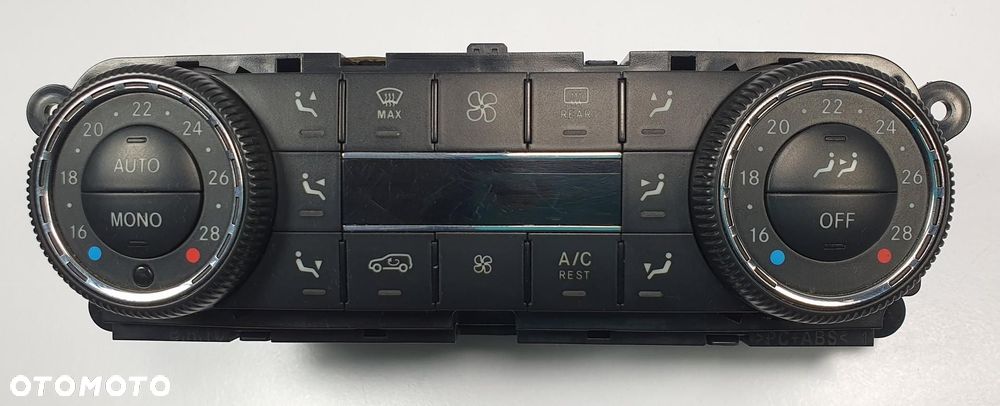 PANEL STEROWANIA NAWIEWU MERCEDES ML W164 A2518707489 EUROPA - 1