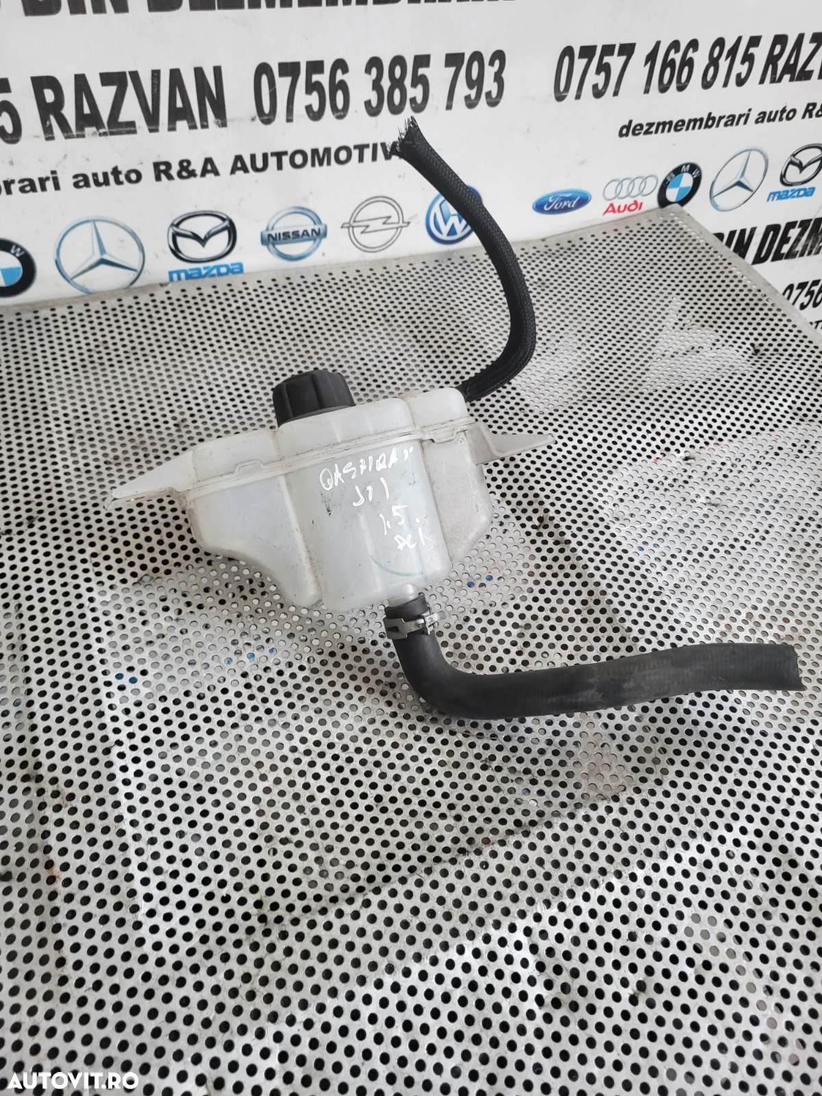 Bidonas Vas Expansiune Apa Antigel Nissan Qashqai J11 1.5 Dci Euro 6 Motor K9KU873 K9K873 Cutie Aut - 2
