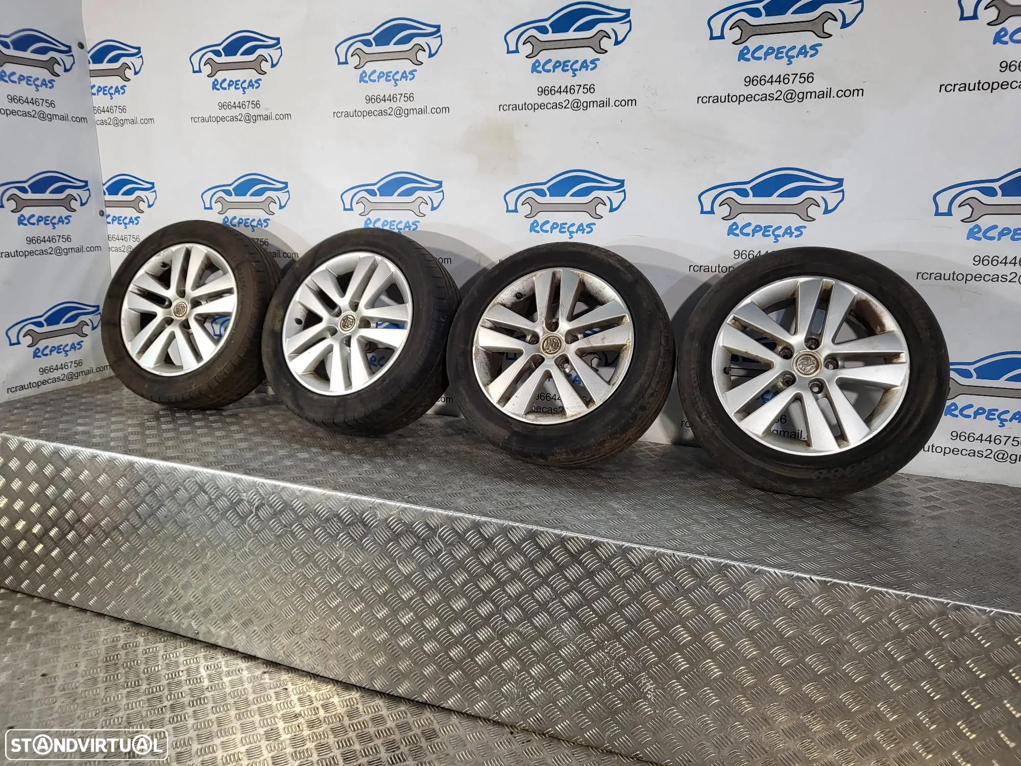 Conjunto Jantes 16 Opel 5x110 6.5J ET37 5x110 - 3