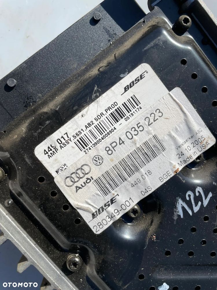 Wzmacniacz Bose Audi A3 8P 8P4035223 - 3