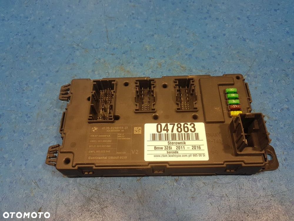 BMW 3 F30 STEROWNIK MODUŁ REM 9298959 - 1