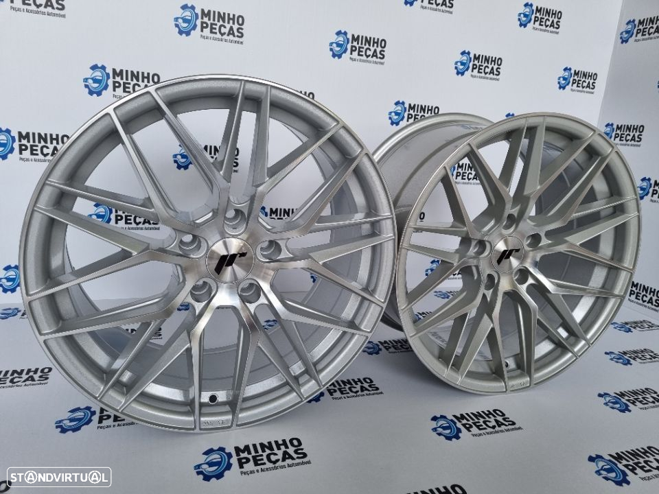 Jantes Japan Racing (JR28) em 18 Silver (5x120) - 2