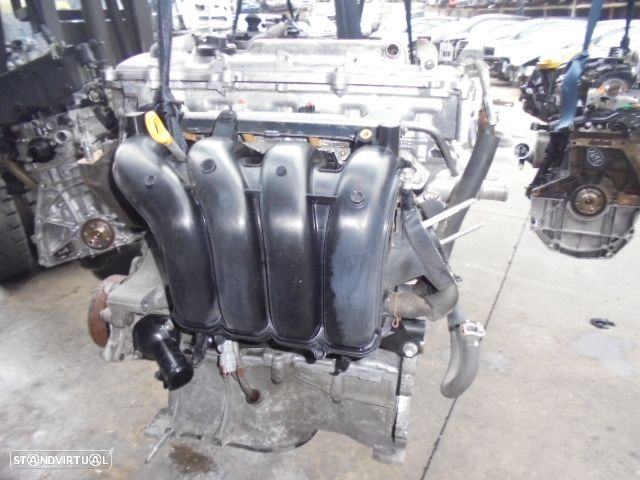 Motor 1Z RE32U TOYOTA AURIS 1 FASE 1 2007 1.6I 125CV 5P PRETO - 5
