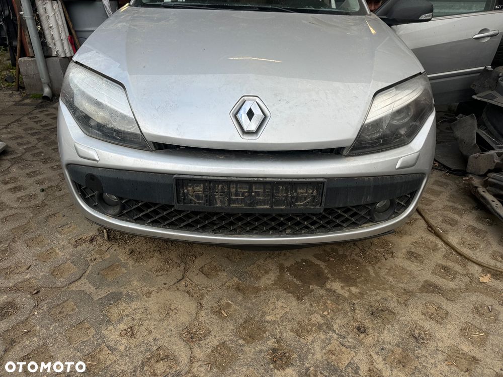 RENAULT LAGUNA III GT 07- MASKA ZDERZAK BŁOTNIK LAMPA BELKA PRZÓD CHŁODNICE PAS DRZWI TED69 - 1
