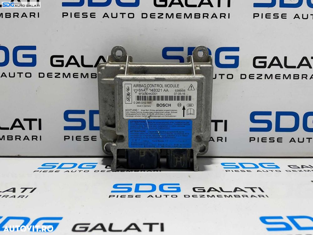 Modul Unitate Calculator Control Airbag Ford Focus 2 2004 - 2010 Cod 6N4T-14B321-AA [L2477] - 1