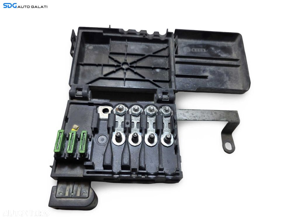 Unitate Modul Tablou Panou Sigurante Borna Baterie Acumulator Volkswagen Golf 4 1998 - 2005 Cod 1J0937550M [LR2798] - 1