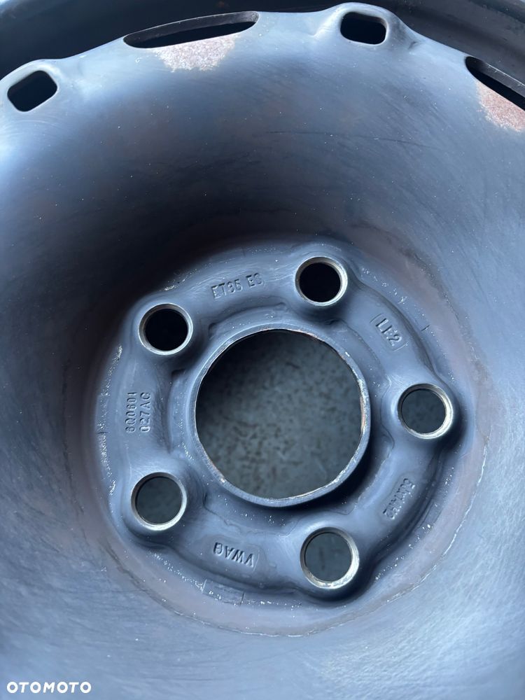 VW POLO FELGI 5x100 5Jx14 ET35 ORYGINAL - 6
