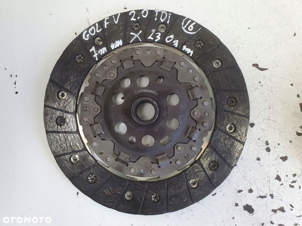 VW Golf V 1.9 TDI TARCZA DOCISK sprzęgło - 14