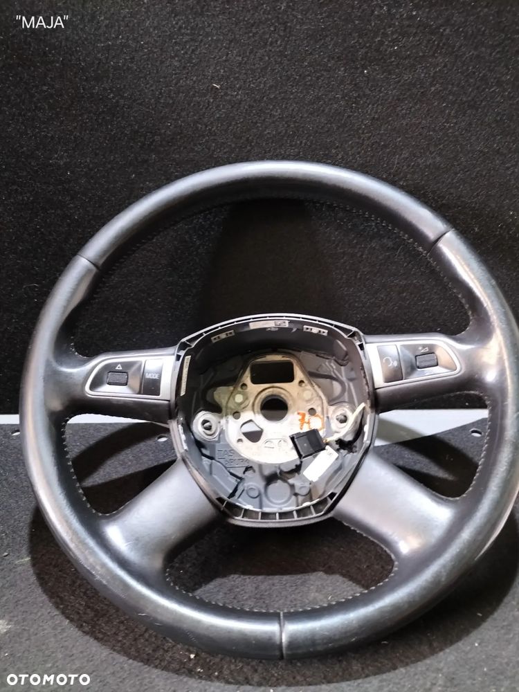 AUDI A4 B8 Q3 A3 Q5 Q7 8K0419091BG 4 RAMIENNA MULTIFUNKCYJNA KIEROWNICA SKÓRZANA SKÓRA ORYGINAŁ - 2