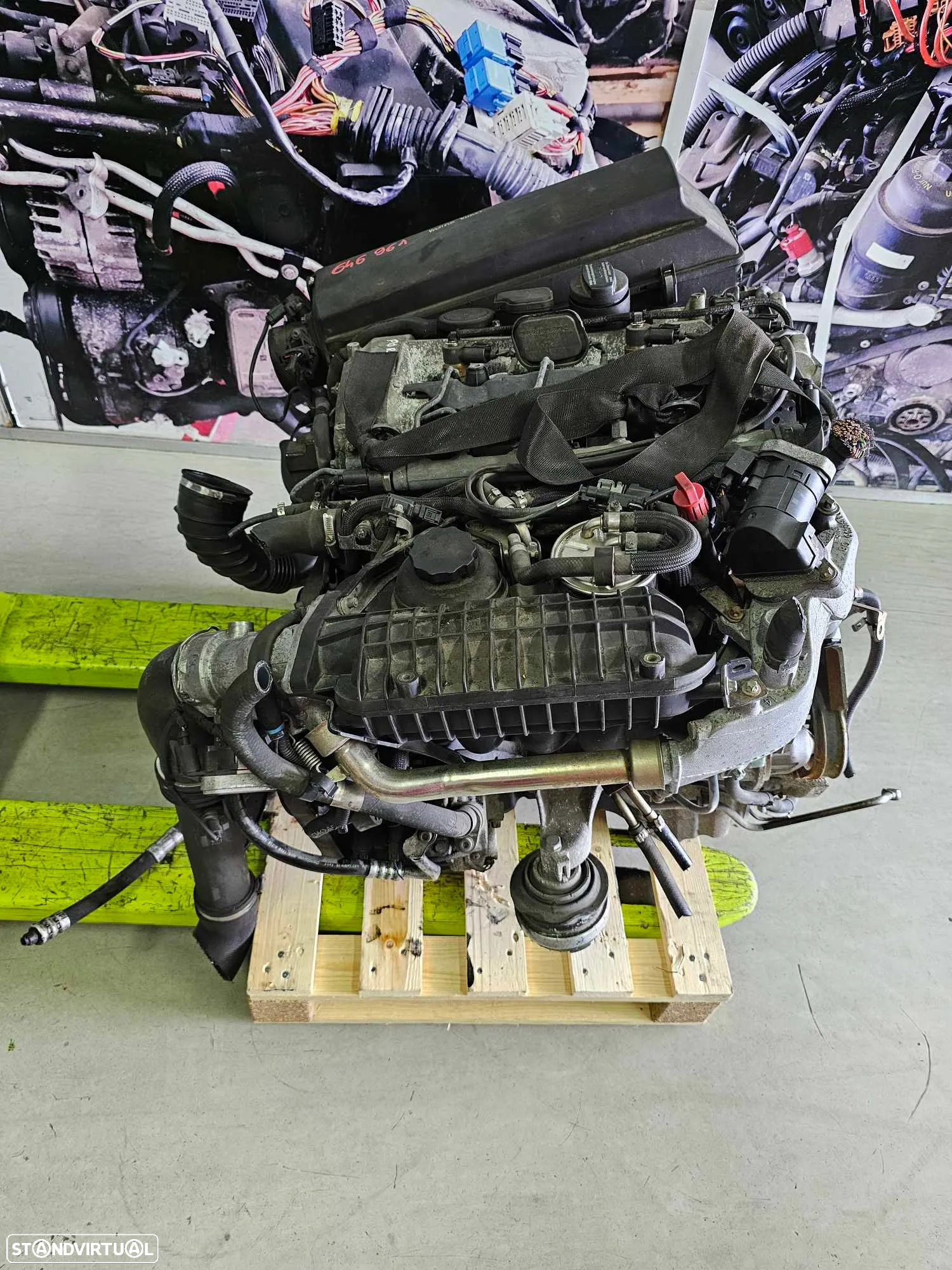 Motor Mercedes 2.1 CDI C220, ref 646 961 - 5