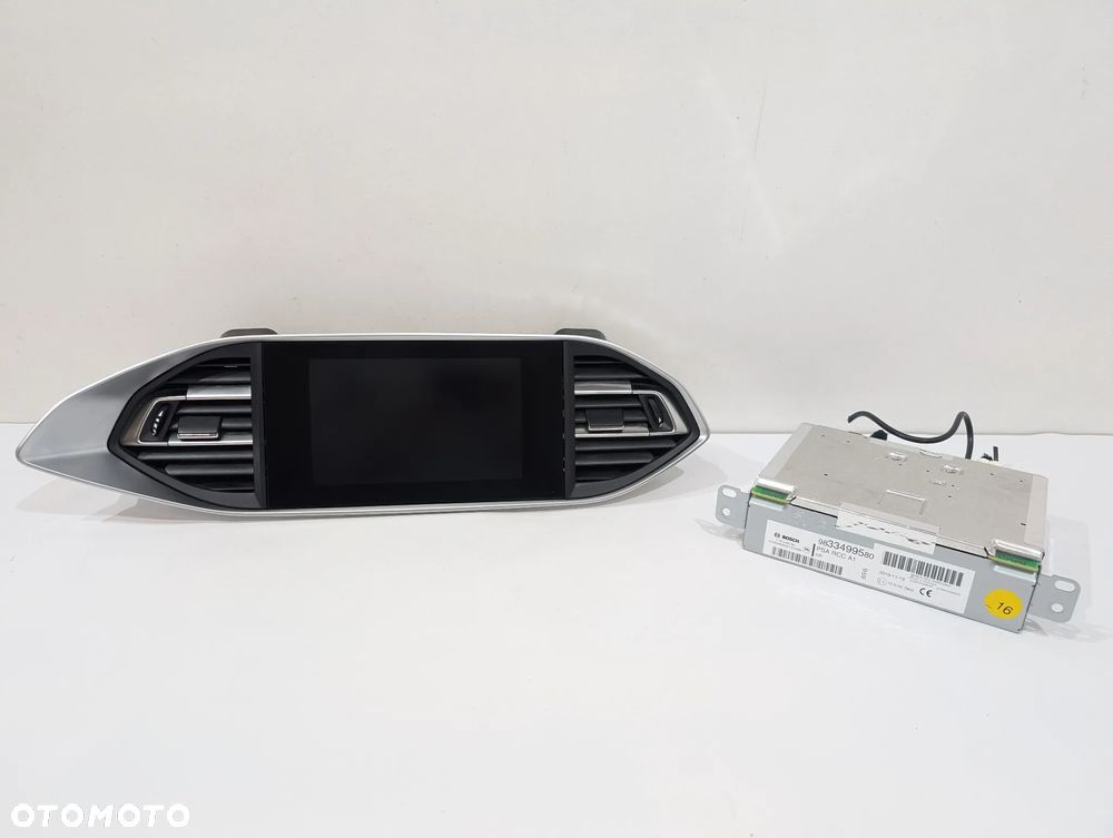 PEUGEOT 308 T9 II RADIO NAWIGACJA CZYTNIK WYŚWIETLACZ 9833499580  9828476980 - 2